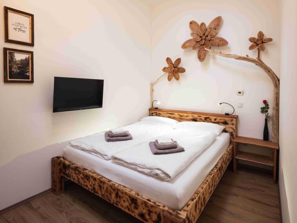 Luxury Larch Loft - Schlafzimmer Sternenwarte