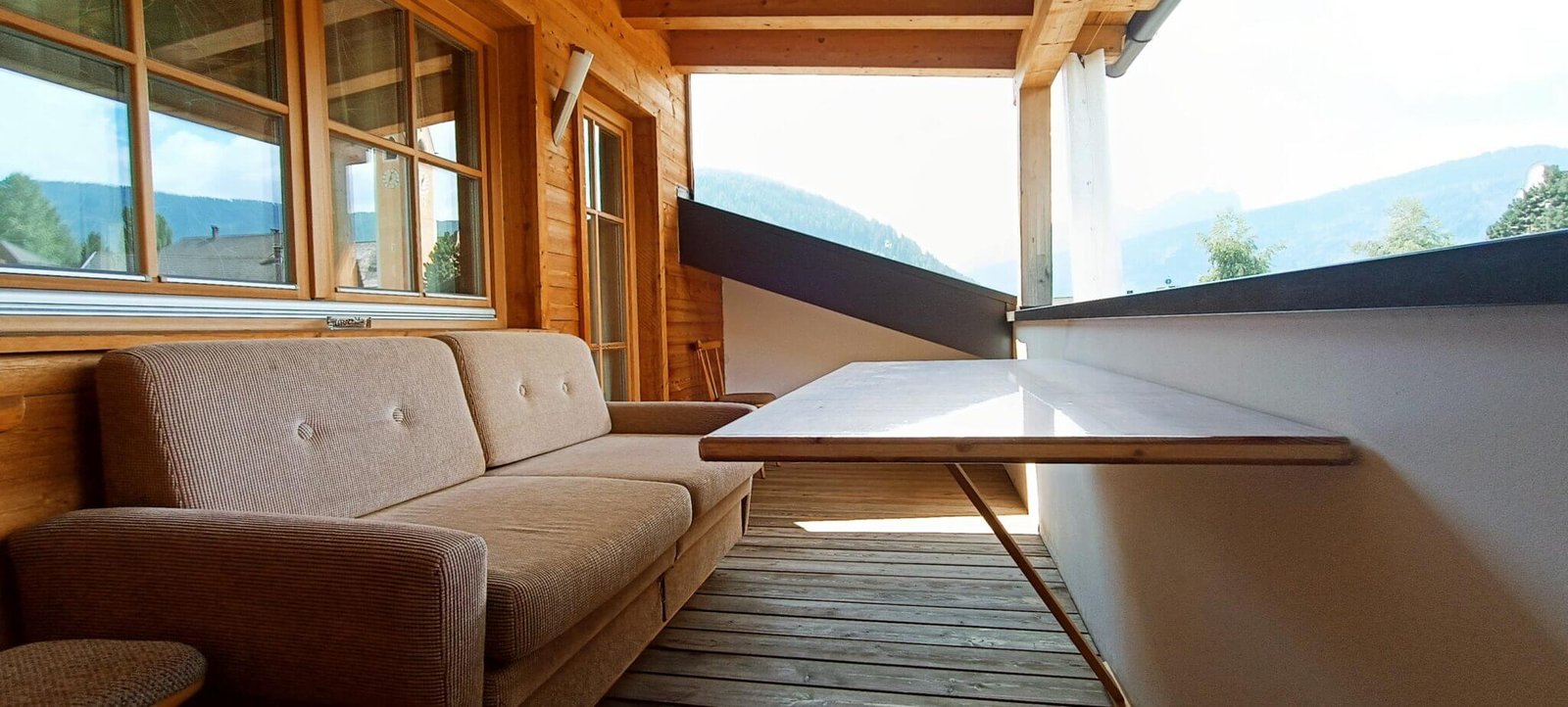 Luxury Larch Loft - Terrasse